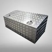 1500x600x500mm Checker Plate Chest Top Open Aluminium Tool Box