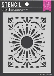 Hero Arts Flourish Sun Stencil