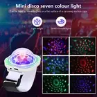USB Mini Bracelet Disco Ball Lights Kids 400mAh for Dance Party (White) AU
