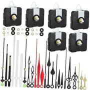 6 Pieces High Torque Clock Movements Long Shaft Clock Movement Mechanism with