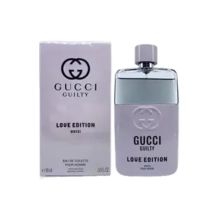 Gucci 限量 罪愛迷戀男性淡香水 90ml 《BEAULY倍莉》 男性香水 男士香水 聖誕禮物 情人節禮物 男香