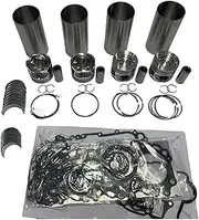 1KD 1KD-FTV Overhaul Rebuild Kit Compatible For Toyota Engine Piston Liner Gasket Bearing