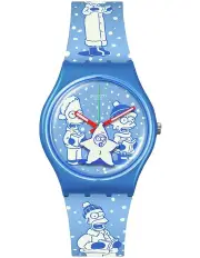 [Swatch] Tidings Of Joy Watch in Blue