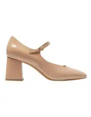[Sandler] Nancy Heeled Shoes in Nude Patent