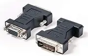 DVI Male to VGA Female Socket Adapter Converter