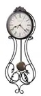 Howard Miller Peacock II Wall-Clocks, Antique Brown