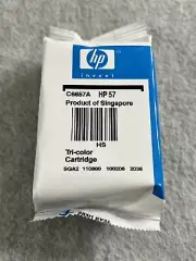 Genuine HP 57 Tri Color Ink Printer Cartridge Inkjet New Expired 10/06 Fast Ship