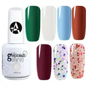Only 1 Anlabayle Gel Nail Soak Off Manicure Tips Gel Top Coat and Base Coat Nail Polish