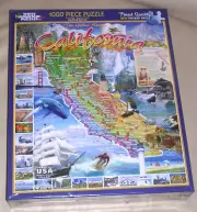 NEW 2013 HTF California CA State Map Gold Rush Route 5 40 1 1000 Piece Puzzle