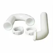 Thrifco 9401675 1-1/2 PVC P-Trap No Header