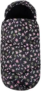 RORPOIR Infant Windproof Sleeping Bag Swaddle Bag Double Zipper Warm Polar Fleece Lining Stroller Cover for Winter