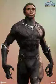 SIDESHOW COLLECTIBLES BLACK PANTHER PREMIUM FORMAT 1/4 SCALE STATUE SEALED SHIPR