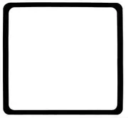 Haida Gasket for square 150 Filter replacement light seal gasket
