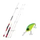 Apis Bathgame XT Lure Fishing Rod Multi Set White + Tamaki DC-400 Hard Bait Lure 70mm 206D MAT TIGER