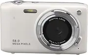 4K Digital Camera, 16X Zoom Autofocus Camera with HD 2.88 Inch IPS Screen for Kids Teens, 58MP Anti Shake Portable Travel Video Camera Camcorder for Photography Vlogging