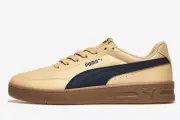 PUMA COURT CLASSIC CLEAN men's shoes 402223-09 Light Sand-New Navy