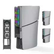 RGB Lighting External Fan Cooler for PS5 Pro/PS5 Slim Disc&Digital Edition