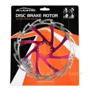 ALLIGATOR Coated Disc Brake Rotor,WIND CUTTER,203mm,Pink,151g