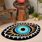 Multi-size Bath Mat Carpet Kitchen Mat Home Decoration Evil Eye Rug Bedroom