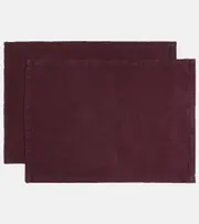 [Once Milano] Once Milano Set of 2 linen placemats One Size purple