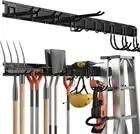 14 PCS Tool Storage Rack, 64 Inches Adjustable Garage Tool Organizer Wall Mounte