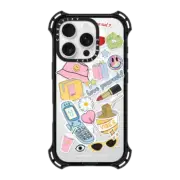 iPhone 16 Pro Bounce Case MagSafe Compatible Happy Stickers