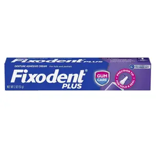 <美國進口>Fixodent假牙黏著劑-特黏護齦57g