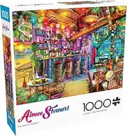 Buffalo Games - Aimee Stewart - Tiki Beach Sunset - 1000 Piece Jigsaw Puzzle