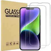 [2-Pack]9D Tempered Glass for iPhone 11 Pro Max & XS Max Full Screen Protector Glass Apple Premium Protection Film-11 Pro Max / XS Max