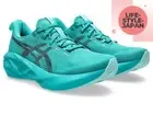 ASICS NOVABLAST 5 STANDARD 1011B974 401 Wave Teal/Black Men Running Sneaker Shoe