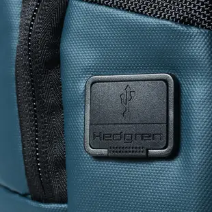 Hedgren COMMUTE系列 RFID防盜 15.4吋 雙格層 電腦後背包 城市藍
