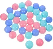 Kisangel 100pcs Colorful Ocean Balls for Macaron Pool Game Balls for Playpens Tunnels Bathtubs and Swimming Pools Educational Fun