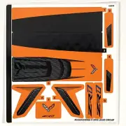 LEGO STICKER SHEET 42093 Chevrolet Corvette ZR1 Technic Decals Stickers Race