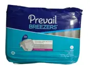 Prevail Briefs Breezers Incontinence Large Breathable Ultimate 54