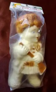 Vintage Sanitoy NEW ORIG PKG Davey Crockett Honey Toy Collector Mid Century #B8