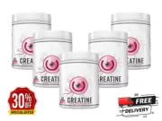 BulkSupplements Creatine Monohydrate (Micronized) Powder 300g - 1-5PACK