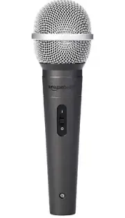 Amazon Basics Dynamic Vocal Microphone – Cardioid