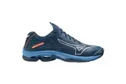 Mizuno Mens Wave Lightning Z7 Volleyball Indoor Sports Shoes (Navy Blue/White)