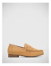 [Wittner] Cecile Suede Leather Loafer in Camel