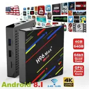 H96 MAX Plus Android Ultra 4K HD Smart Streaming TV Box 4GB+32/64GB US STOCK