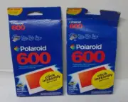2 Polaroid 600 Film Packs, 10 Each, Sealed Exp. 10/2004 & 01/2005