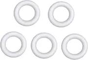 GRADENEVE Circular Model 5 Pack White Foam Art Painting Accessories 21.7 * 4.4cm Kids
