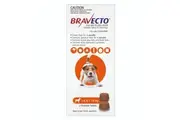 Bravecto Orange Flea & Tick Chew Treatment 4.5-10Kg Dog - 2pk