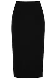 Roland Mouret Midi Pencil Skirt - Black - 8 (UK8 / S) 8 (UK8 / S)