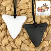 Autism Chewy Necklace - Chewie Tube Sensory Chew ASD ADHD SPD Shark Tooth