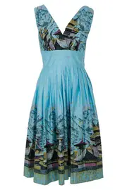 Vivian Oriental Tea House Dress--RET-VIVIAN-O