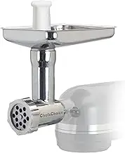 Chef's Choice Premium Metal Food Grinder Attachment Designed for KitchenAid Stand Mixers.