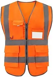 Cicilin High Visibility Safety Vests Hi Vis Vests Night Work Reflective Vest