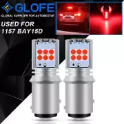 1157 BAY15D LED Brake Light Bulb Red Fit Honda CR-V Civic 02-05 Accord 1990-1993 (for: Honda)