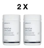 Metagenics MetaPure EPA/DHA 120 Capsules x 2